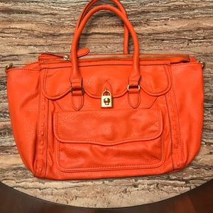 Large Orange Jessica Simpson Handbag